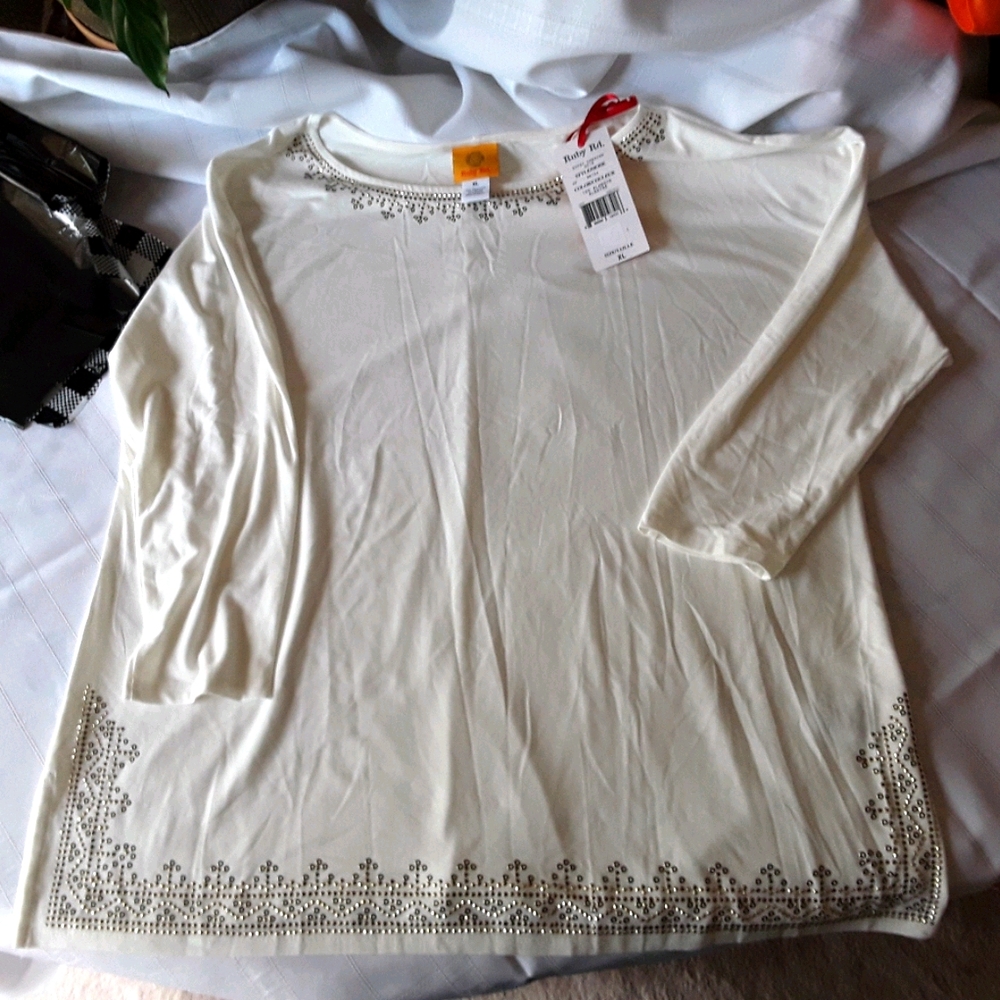 NWT Ruby Road Tunic Size XL